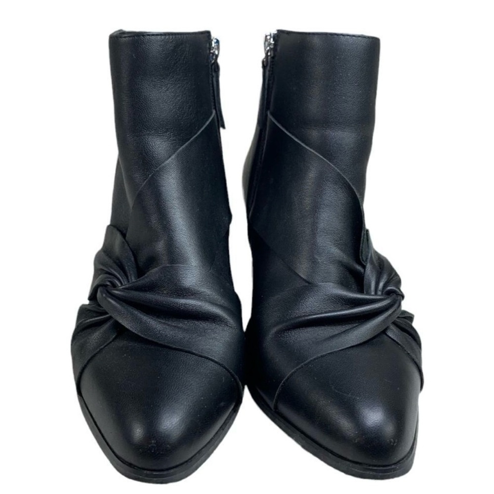 NIB NIC+ZOE Amorie 2 Black Ankle Boots with Twist Detail 9